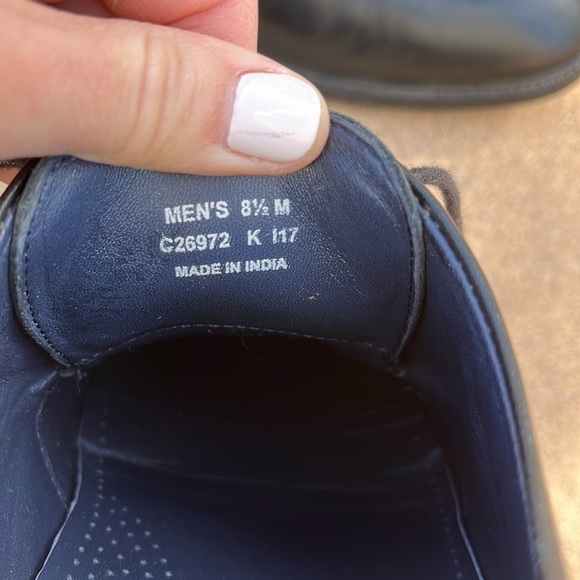 Cole Haan Black Oxford Dress Shoes Mens 
Sz 8.5 M Classic Wedding Formal Laces - Picture 9 of 12